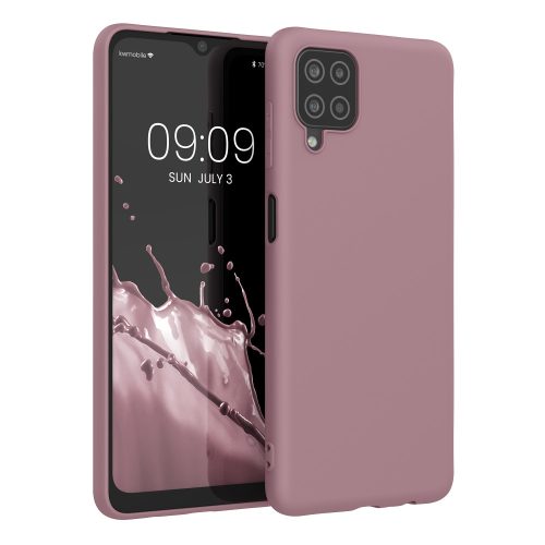 Husa Samsung Galaxy A12, Roz deschis, Silicon, KWM000012BL055C