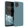 Husa Samsung Galaxy A12, Verde inchis, Silicon, KWM000012BL056C