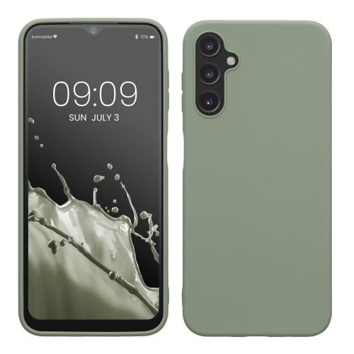 Husa Samsung Galaxy A14 5G, Verde, Silicon, KWM0000195F012C