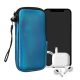 Husa Universala telefon, Marime XXL - 7 inch, Albastru, Neopren, KWM0000099O164C