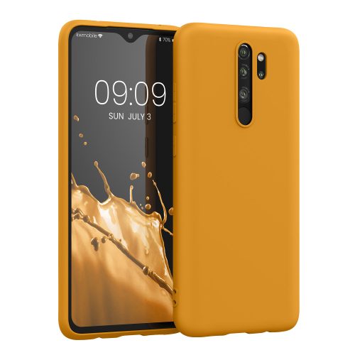 Husa Xiaomi Redmi Note 8 Pro, Portocaliu, Silicon, KWM000010MT040C
