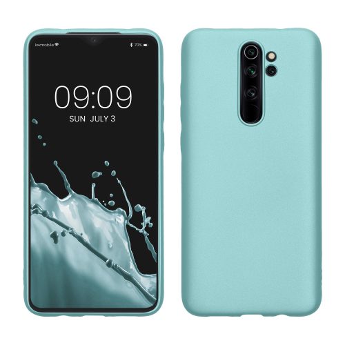 Husa Xiaomi Redmi Note 8 Pro, Verde deschis, Silicon, KWM000010MU014C