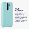 Husa Xiaomi Redmi Note 8 Pro, Verde deschis, Silicon, KWM000010MU014C