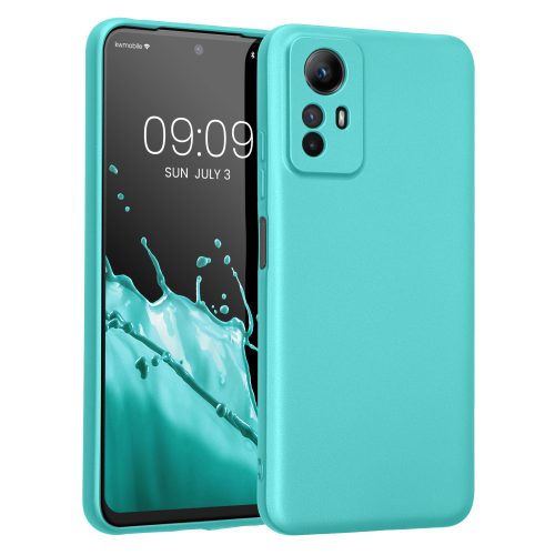 Husa Xiaomi Redmi Note 12S, Verde deschis, Silicon, KWM000018CN008C