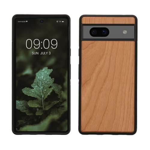 Husa Google Pixel 7a, Maro, Lemn, KWM000019YJ002C