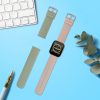 Set 2 Curele Kwmobile pentru Amazfit Bip 5/GTR 4, Verde/Roz, Silicon, KWM000024YT003C