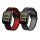 Set 2 Curele Kwmobile pentru Amazfit Bip 5/GTR 4, Multicolor, Silicon, KWM000024YU001C