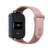 Curea Kwmobile pentru Xiaomi Redmi Watch 3 Active / Redmi Watch 3 Lite, Roz deschis, Piele naturala, KWM000024ZA002C