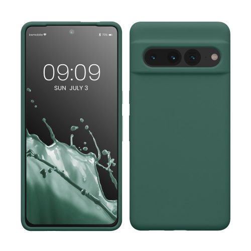 Husa Google Pixel 7 Pro, Verde, Silicon, KWM0000171J031C