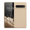 Husa Google Pixel 7 Pro, Crem, Silicon, KWM0000171J033C