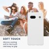 Husa Google Pixel 7a, Alb, Silicon, KWM000019YF015C