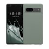 Husa Google Pixel 7a, Verde, Silicon, KWM000019YV010C
