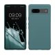 Husa Google Pixel 7a, Verde inchis, Silicon, KWM000019YV011C
