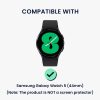Set 2 Huse Kwmobile pentru Samsung Galaxy Watch 5, Negru/Auriu, Plastic, KWM000024ZM001C