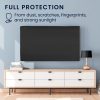 Husa rollup Kwmobile pentru televizor de 55 inch, Negru, Plastic, KWM000024ZQ001C
