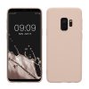 Husa Samsung Galaxy S9, Crem, Silicon, KWM000008OR022C