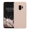 Husa Samsung Galaxy S9, Crem, Silicon, KWM000008OR022C