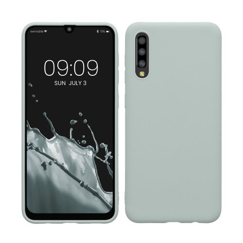 Husa Samsung Galaxy A50, Verde deschis, Silicon, KWM000009SZ017C