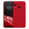 Husa Samsung Galaxy A20e, Rosu, Silicon, KWM0000102J029C