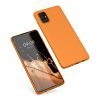 Husa Samsung Galaxy A71, Portocaliu, Silicon, KWM000010ZJ029C