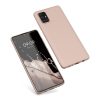 Husa Samsung Galaxy A71, Crem, Silicon, KWM000010ZJ030C