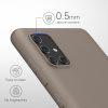 Husa Samsung Galaxy A71, Bej, Silicon, KWM000010ZJ031C