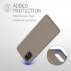 Husa Samsung Galaxy A71, Bej, Silicon, KWM000010ZJ031C