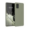 Husa Samsung Galaxy A71, Verde, Silicon, KWM000010ZJ032C