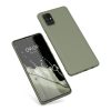 Husa Samsung Galaxy A71, Verde, Silicon, KWM000010ZJ032C