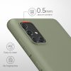 Husa Samsung Galaxy A71, Verde, Silicon, KWM000010ZJ032C