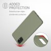 Husa Samsung Galaxy A71, Verde, Silicon, KWM000010ZJ032C