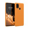 Husa Samsung Galaxy A21s, Portocaliu, Silicon, KWM000011GI019C
