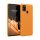Husa Samsung Galaxy A21s, Portocaliu, Silicon, KWM000011GI019C