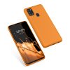 Husa Samsung Galaxy A21s, Portocaliu, Silicon, KWM000011GI019C