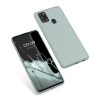 Husa Samsung Galaxy A21s, Verde deschis, Silicon, KWM000011GI020C