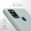 Husa Samsung Galaxy A21s, Verde deschis, Silicon, KWM000011GI020C