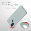 Husa Samsung Galaxy A21s, Verde deschis, Silicon, KWM000011GI020C