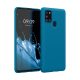 Husa Samsung Galaxy A21s, Albastru, Silicon, KWM000011GI021C
