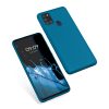 Husa Samsung Galaxy A21s, Albastru, Silicon, KWM000011GI021C
