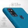 Husa Samsung Galaxy A21s, Albastru, Silicon, KWM000011GI021C