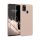 Husa Samsung Galaxy A21s, Crem, Silicon, KWM000011GI022C