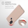 Husa Samsung Galaxy A21s, Crem, Silicon, KWM000011GI022C