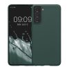 Husa Samsung Galaxy S21, Verde inchis, Silicon, KWM000012BS036C