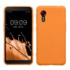 Husa Samsung Galaxy Xcover 5, Portocaliu, Silicon, KWM000012NV026C