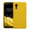 Husa Samsung Galaxy Xcover 5, Galben, Silicon, KWM000012NV028C