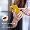 Husa Samsung Galaxy Xcover 5, Galben, Silicon, KWM000012NV028C