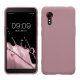 Husa Samsung Galaxy Xcover 5, Roz deschis, Silicon, KWM000012NV030C