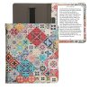 Husa cu buzunar Kwmobile pentru Onyx Boox Leaf 2, Multicolor, Piele ecologica, KWM000023PT004C