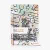Husa cu buzunar Kwmobile pentru Onyx Boox Leaf 2, Negru/Bej, Piele ecologica, KWM000023PT005C