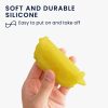 Husa consola Kwmobile pentru Nintendo Switch Lite, Galben, Silicon, KWM000023QA001C